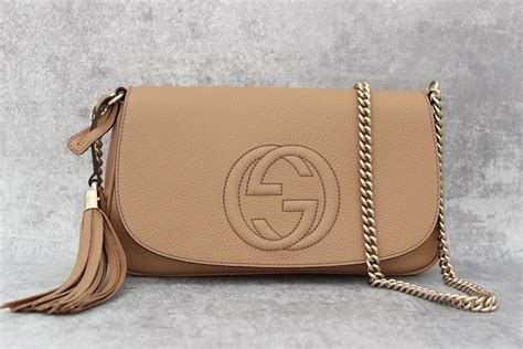 gucci soho chain flap bag|gucci soho shoulder bag medium.